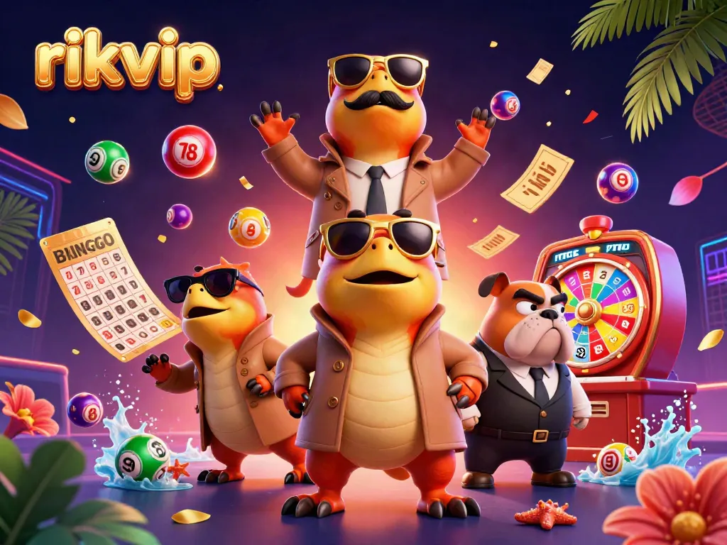 Experience the excitement at rikvip with raptors in disguise entering a VIP casino lounge.