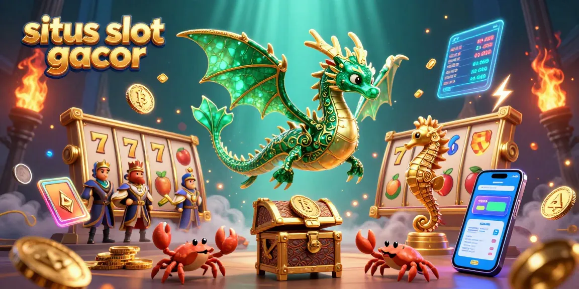 Experience the excitement of winning at situs slot gacor with vibrant games featuring golden treasures.