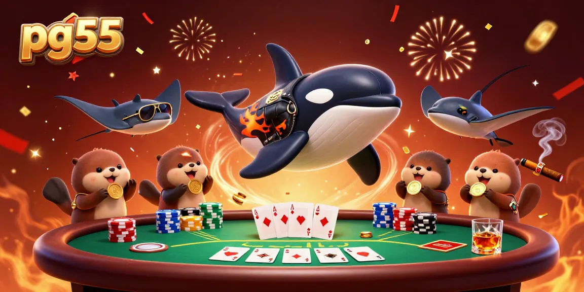Experience the thrill of pg55 with colorful characters and vibrant casino themes.